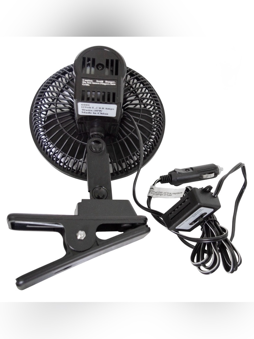 CAR CLIP DASH MOUNT FAN 12V 10W